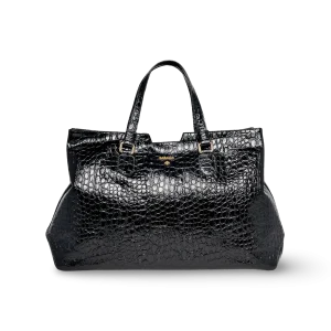 Bolso shopping en piel vacuno
