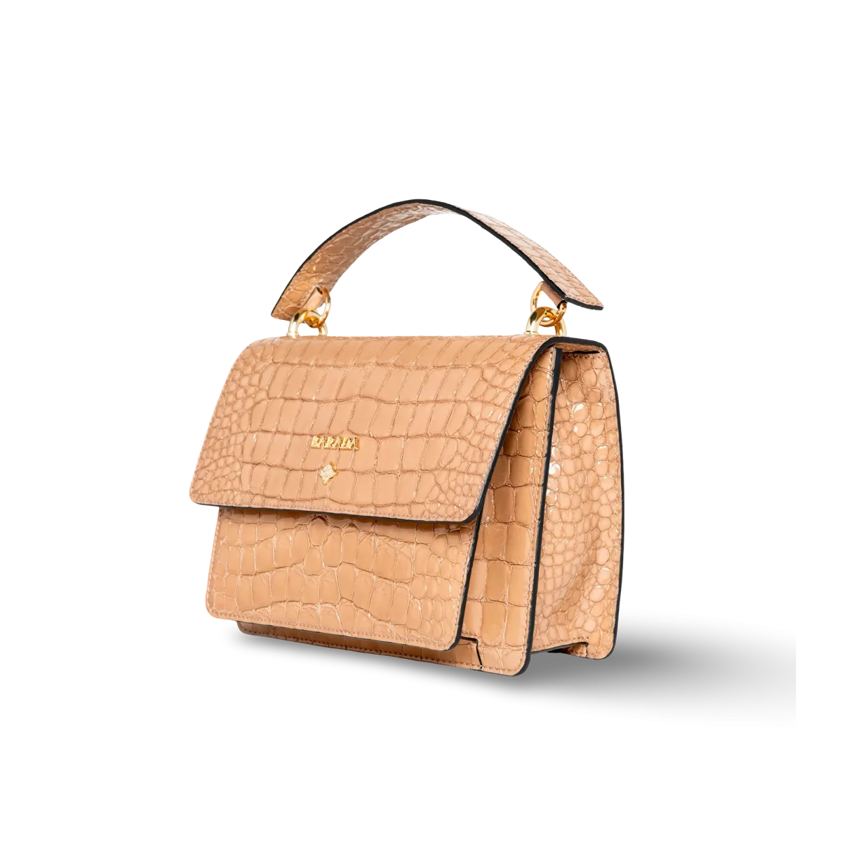 Bolso de diseño de asa en piel caprino para mujer - Imagen 9