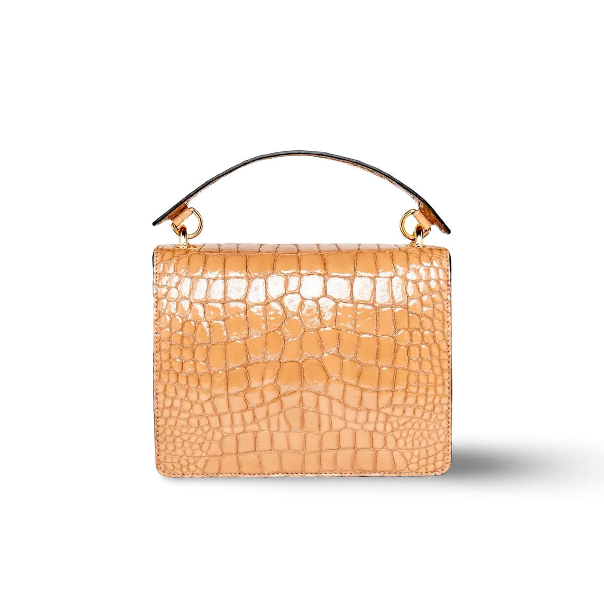 Bolso de diseño de asa en piel caprino para mujer - Imagen 8