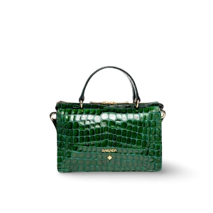 Bolso de mano en piel vacuno hecho en España