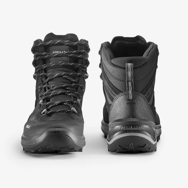 Botas de montaña y trekking impermeables de piel Forclaz MT100 - Imagen 3