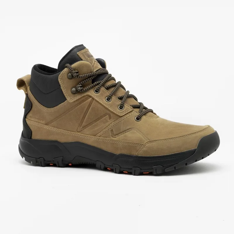 Botas impermeables de cuero montaña y trekking Quechua NH500 - Imagen 3