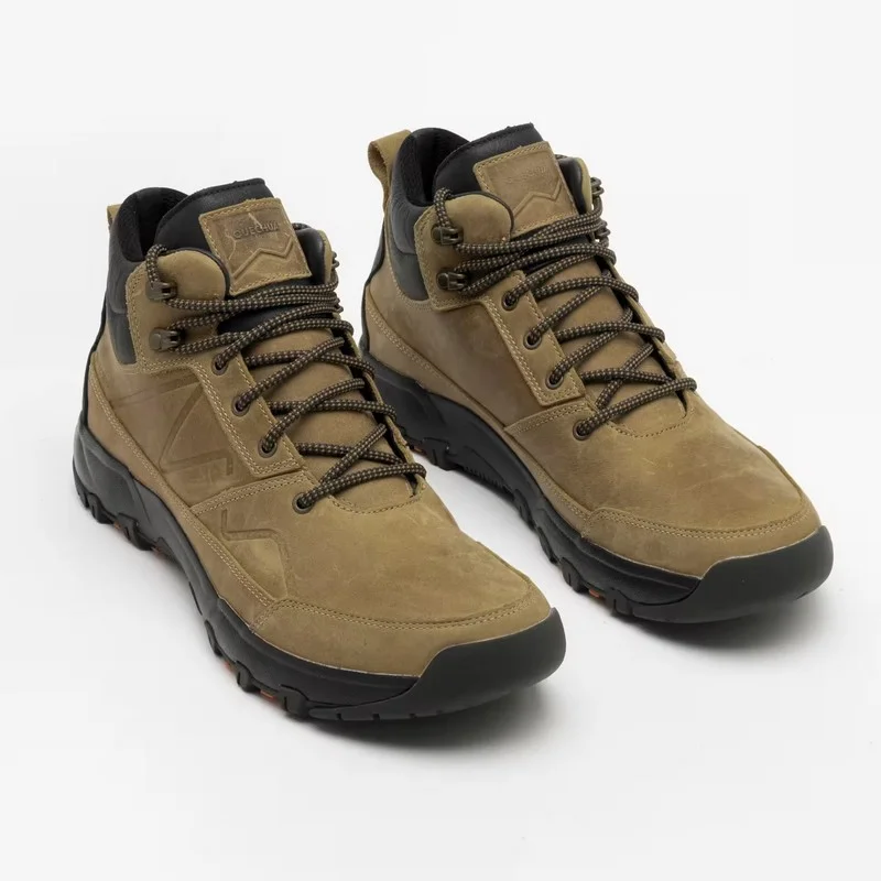 Botas impermeables de cuero montaña y trekking Quechua NH500 - Imagen 2