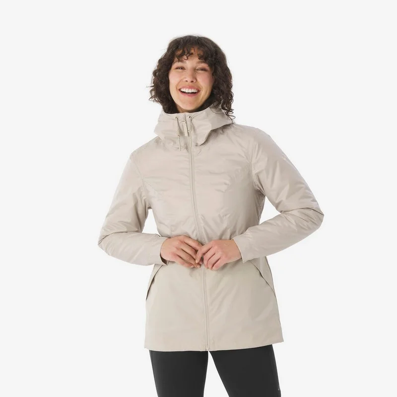 Abrigo impermeable de mujer para montaña Quechua SH100