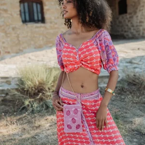 Crossbody Maui rosa