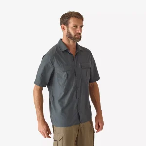 Camisa hombre manga corta transpirable SOLOGNAC