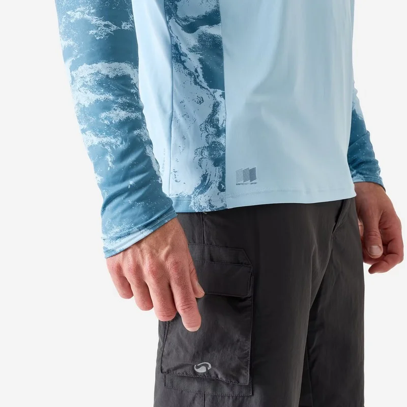 Camiseta anti UV con capucha hombre 500 CAPERLAN - Imagen 4