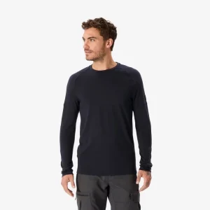 Camiseta de lana merino montaña y trekking SIMOND