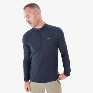 Camiseta manga larga de montaña y trekking Quechua MH550