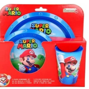 SET EASY 3 PIEZAS SUPER MARIO