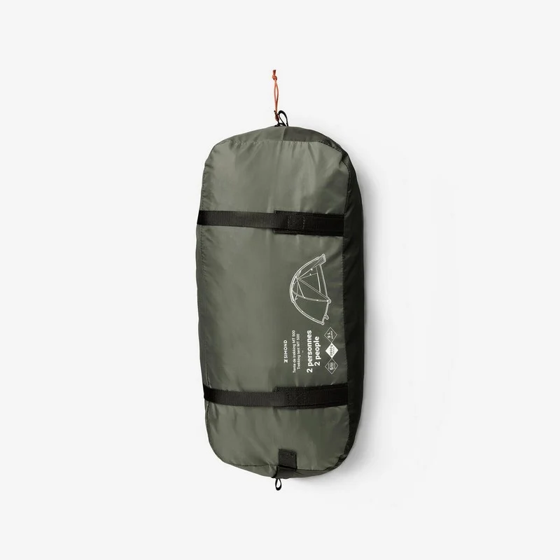 Carpa para acampar trekking 2 personas MT500 SIMOND 3 estaciones - Imagen 8