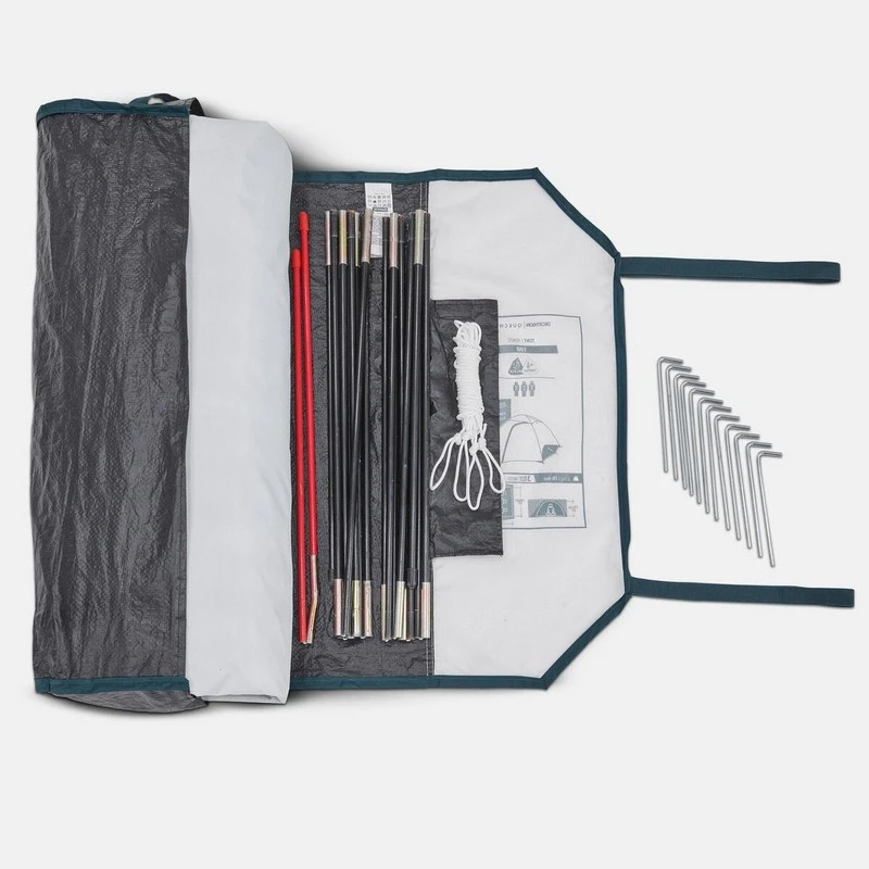 Carpa para campamento 3 personas Quechua MH100 F&B - Imagen 5
