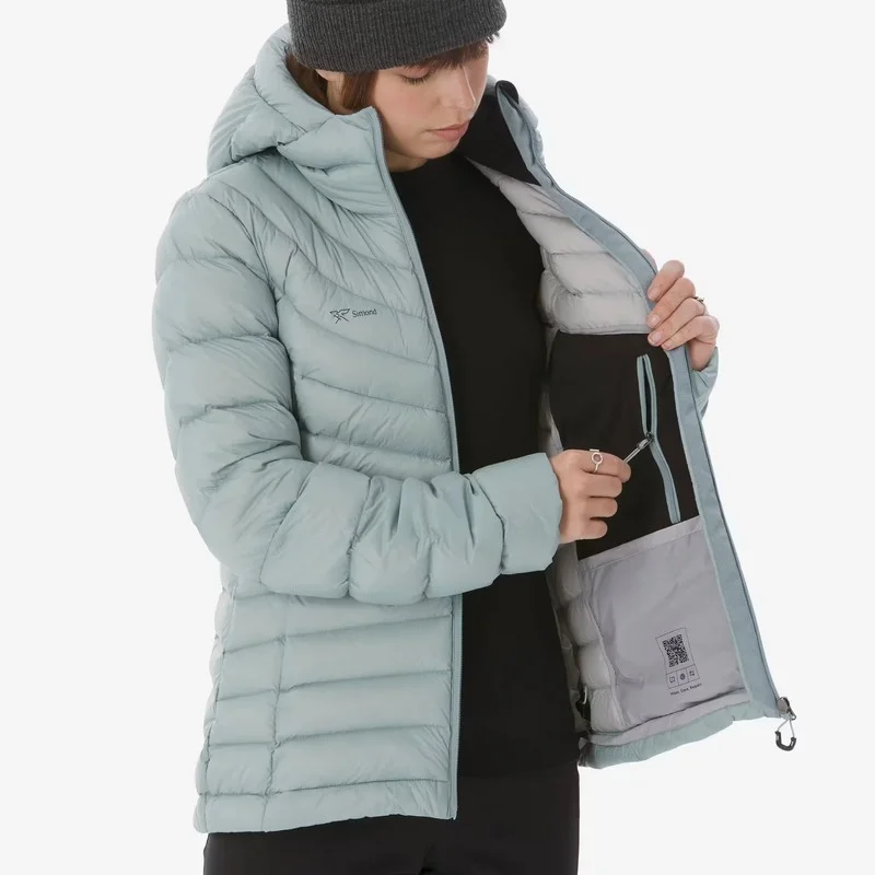 Casaca de plumas 800 CUIN (-10 °C) SIMOND/FORCLAZ MT500 - Imagen 4