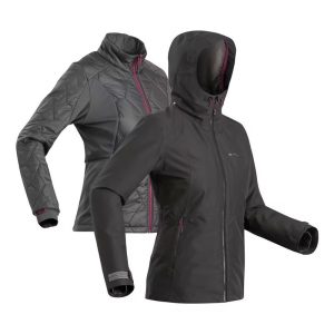 Casaca impermeable 3 en 1 (-8°C) forclaz TRAVEL500
