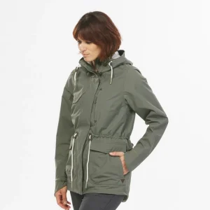 Casaca impermeable de mujer Quechua NH550