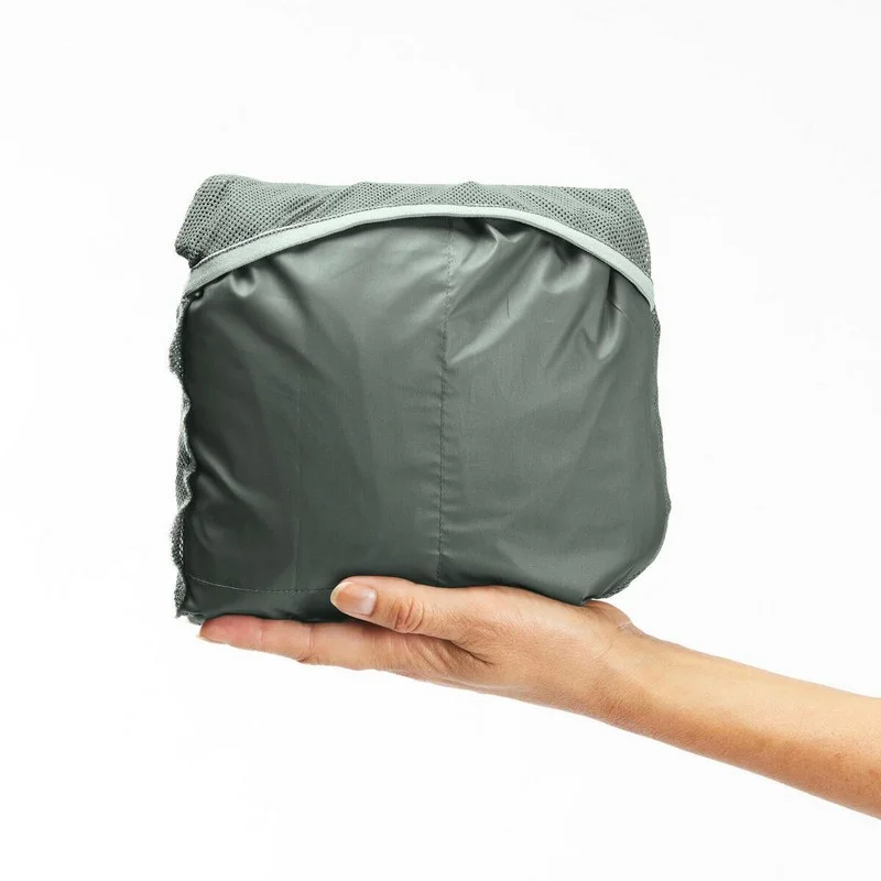 Casaca impermeable de mujer quechua RAINCUT LONG - Imagen 9