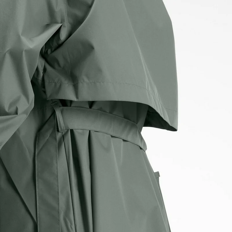 Casaca impermeable de mujer quechua RAINCUT LONG - Imagen 7