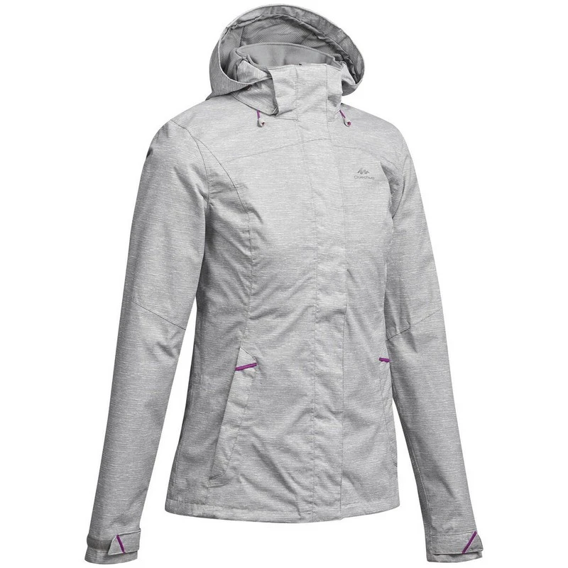 Casaca impermeable mujer Quechua MH100 - Imagen 2