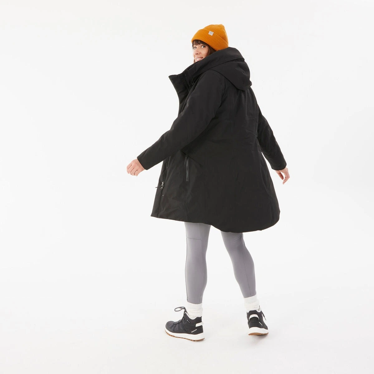 Casaca parka para mujer SH500 Quechua - Imagen 4