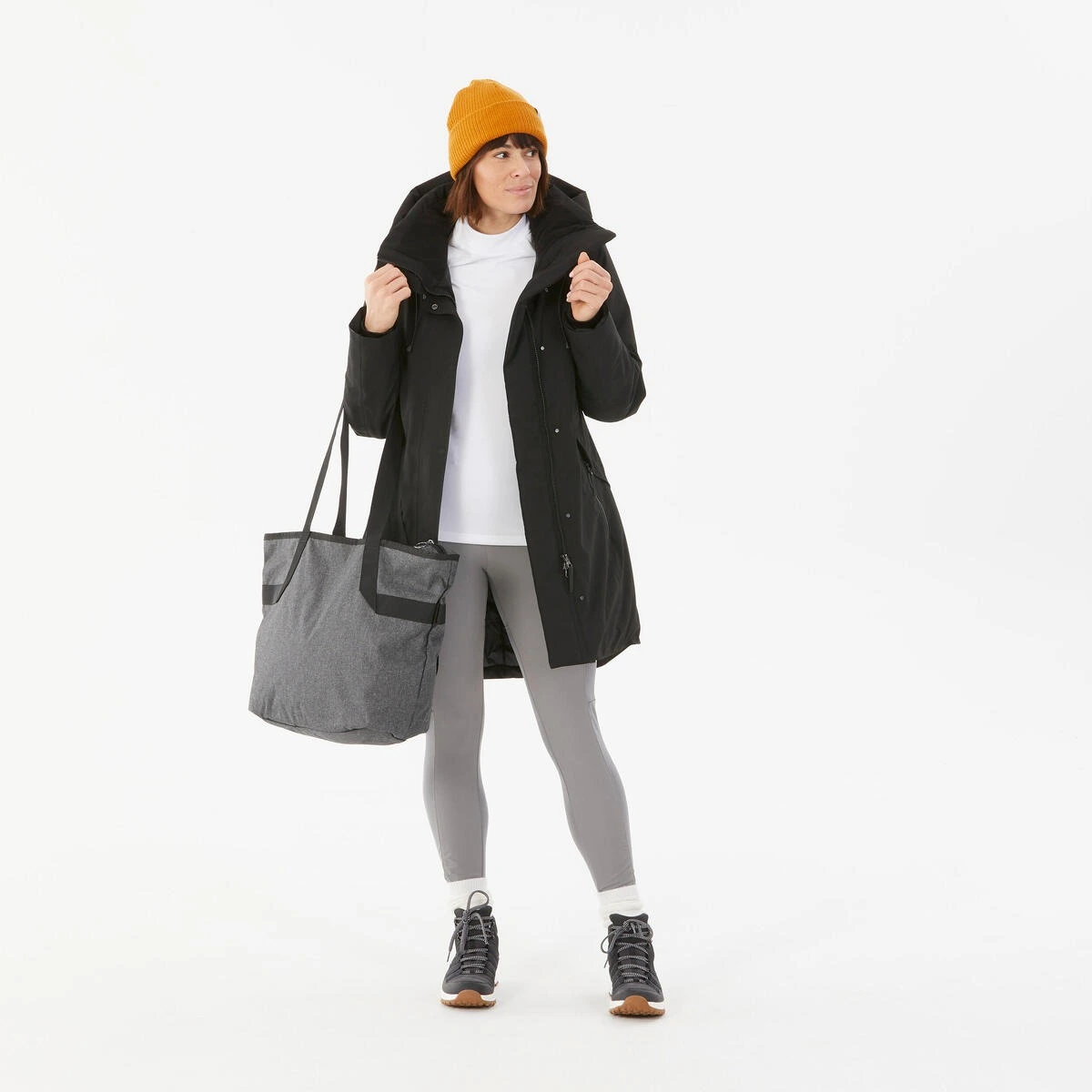 Casaca parka para mujer SH500 Quechua - Imagen 3