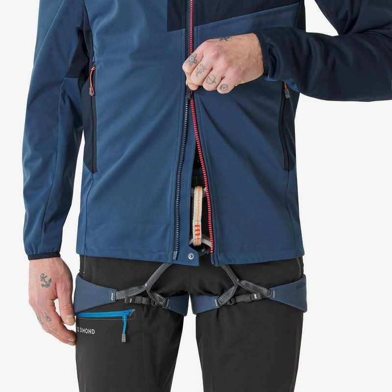 Casaca softshell alpinismo cortaviento SIMOND - Imagen 6