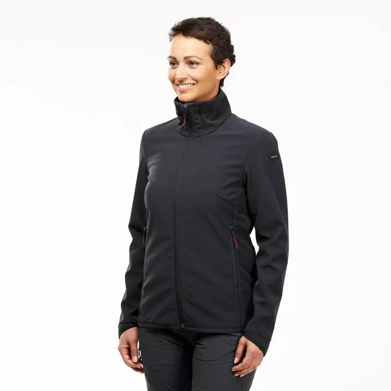 Casaca softshell montaña y trekking Forclaz MT100 Windwarm