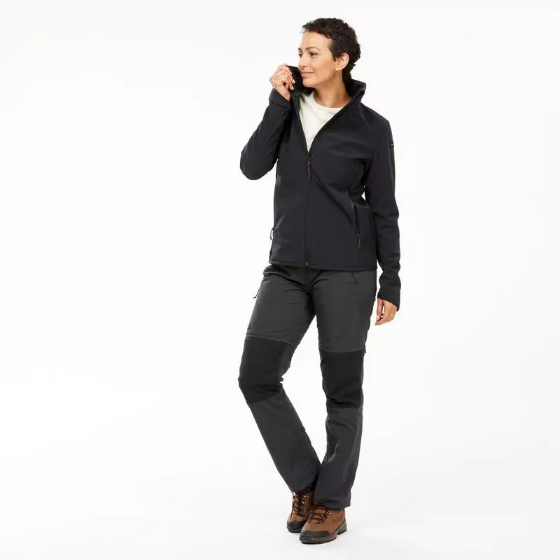 Casaca softshell montaña y trekking Forclaz MT100 Windwarm - Imagen 6