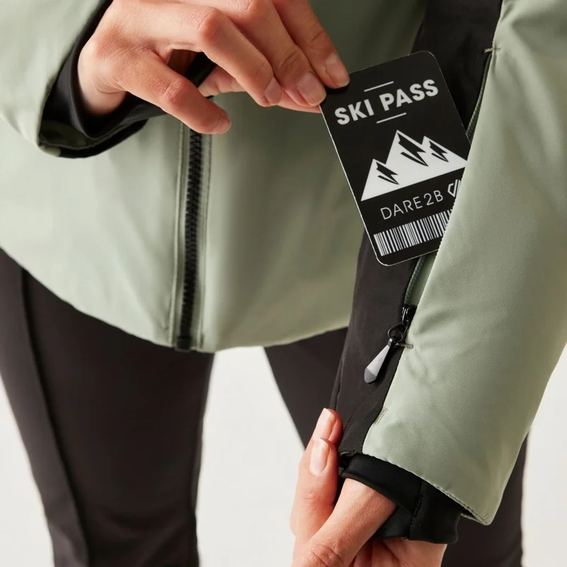Casaca térmica impermeable ski mujer ISSY DARE 2B - Imagen 6