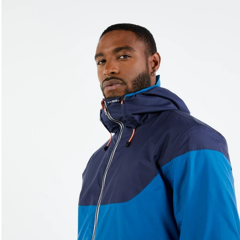 Chaqueta cortaviento impermeable Tribord SAILING100 - Imagen 4