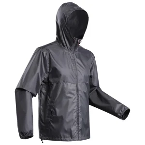 Chubasquero cremallera entera Quechua Raincut