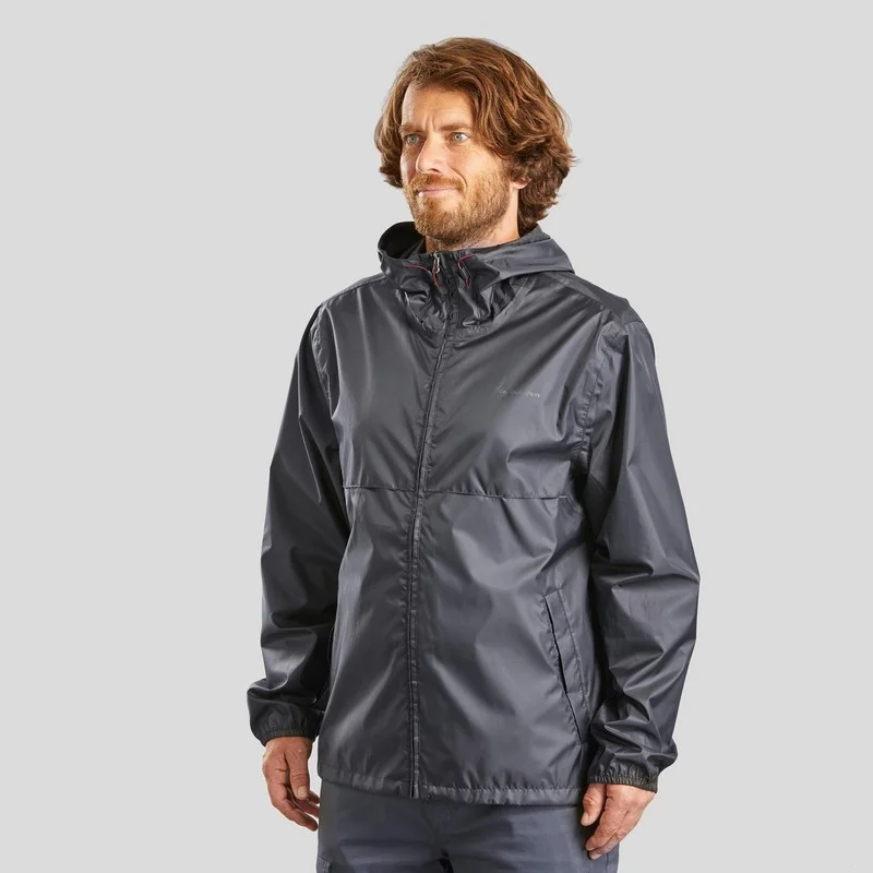 Chubasquero cremallera entera Quechua Raincut - Imagen 4