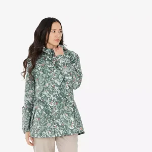 Chubasquero impermeable montaña y trekking Quechua Raincut