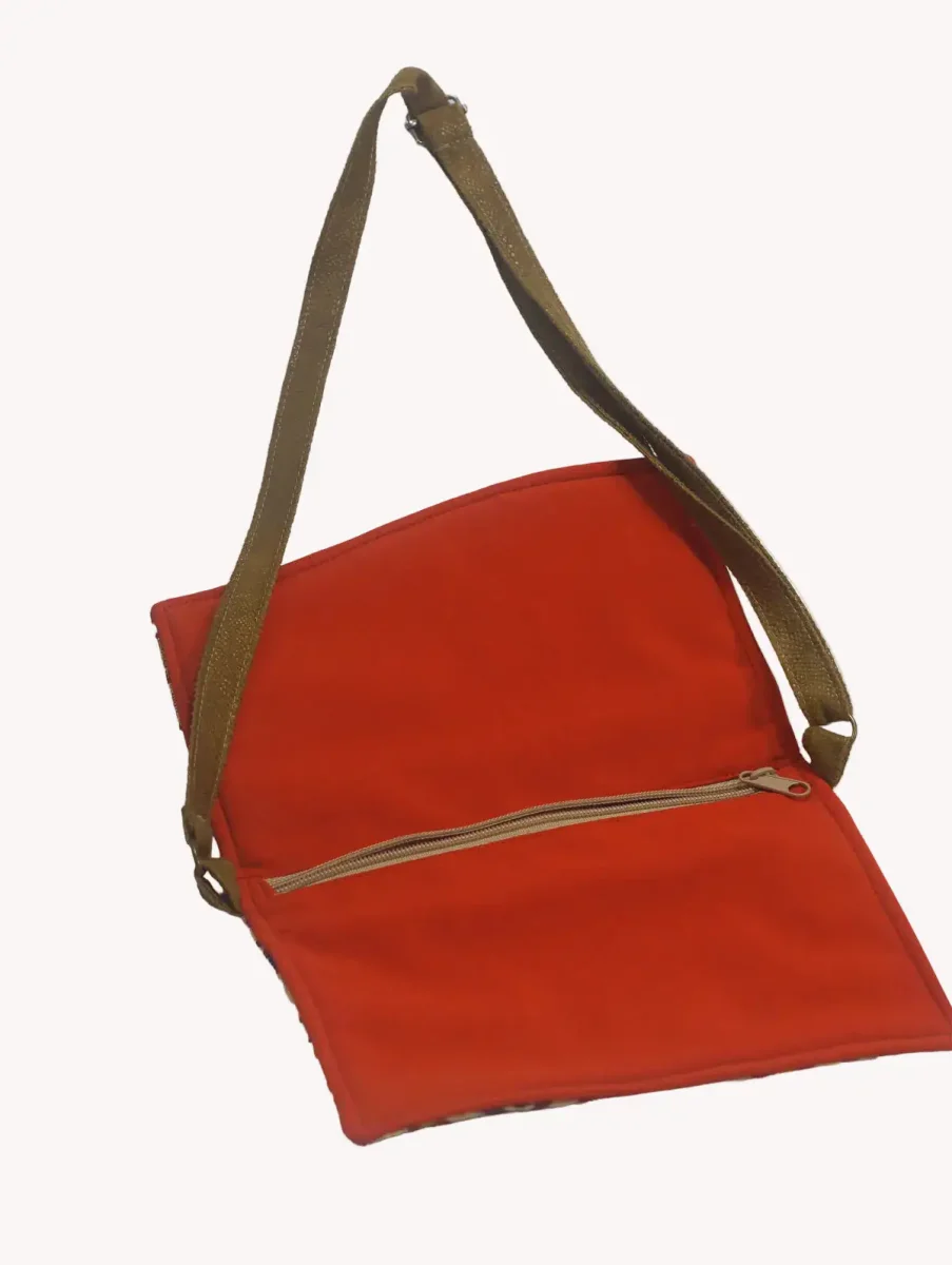 Bolso Bandolera Tapiz Étnico - Imagen 4