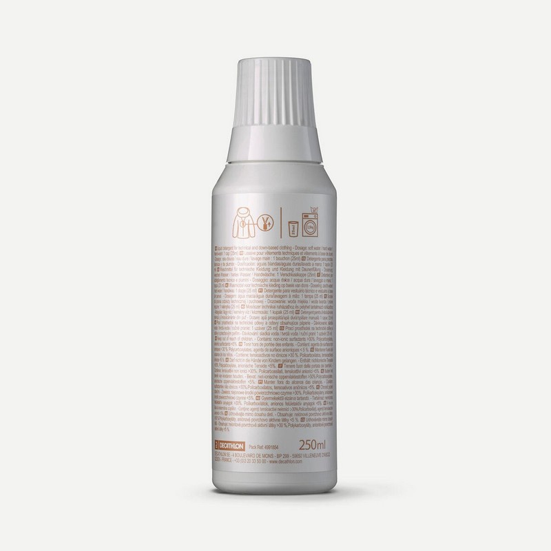 Detergente para prendas técnicas, impermeables o plumón 250 ml - Imagen 3