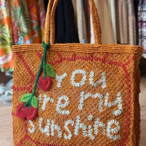 Bolso de yute “You are my Sunshine”