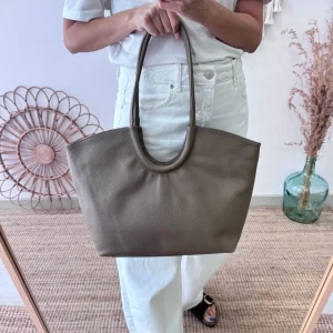 Shopper luna taupe