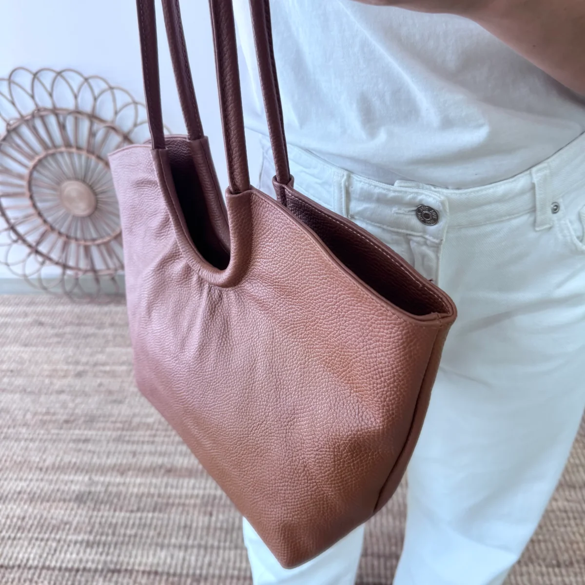Shopper luna camel - Imagen 4
