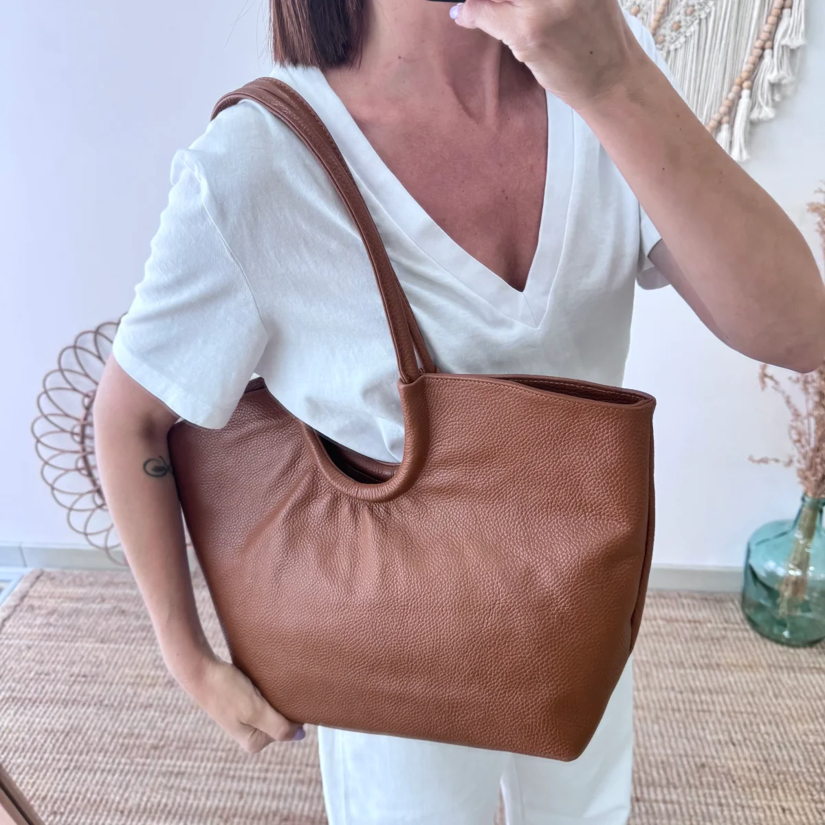 Shopper luna camel - Imagen 6