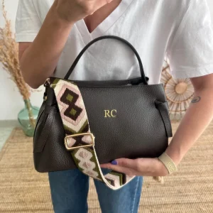 Bolso nudos marrón