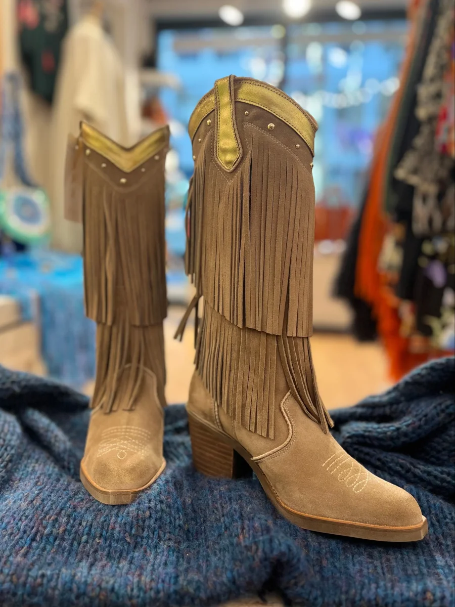 Botas Nemonic taupe - Imagen 4