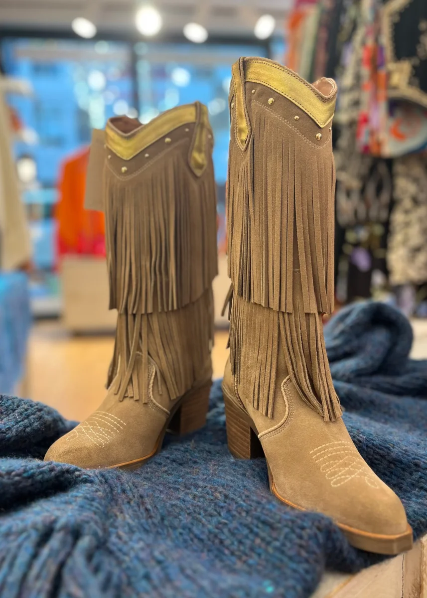 Botas Nemonic taupe - Imagen 3