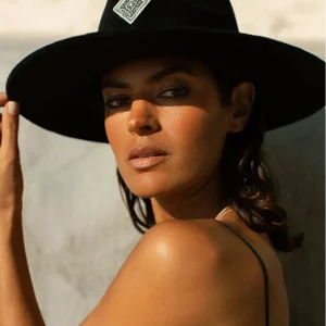 Sombrero bohino negro