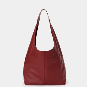 Bolso Hobo piel Burdeos Karla