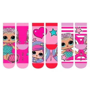 CALCETINES PAQUETES DE 3UD LOL