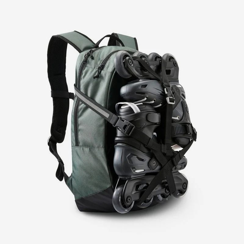 MOCHILA ROLLER + FUNDA IMPERMEBLE 20 L Oxelo BP100 - Imagen 5