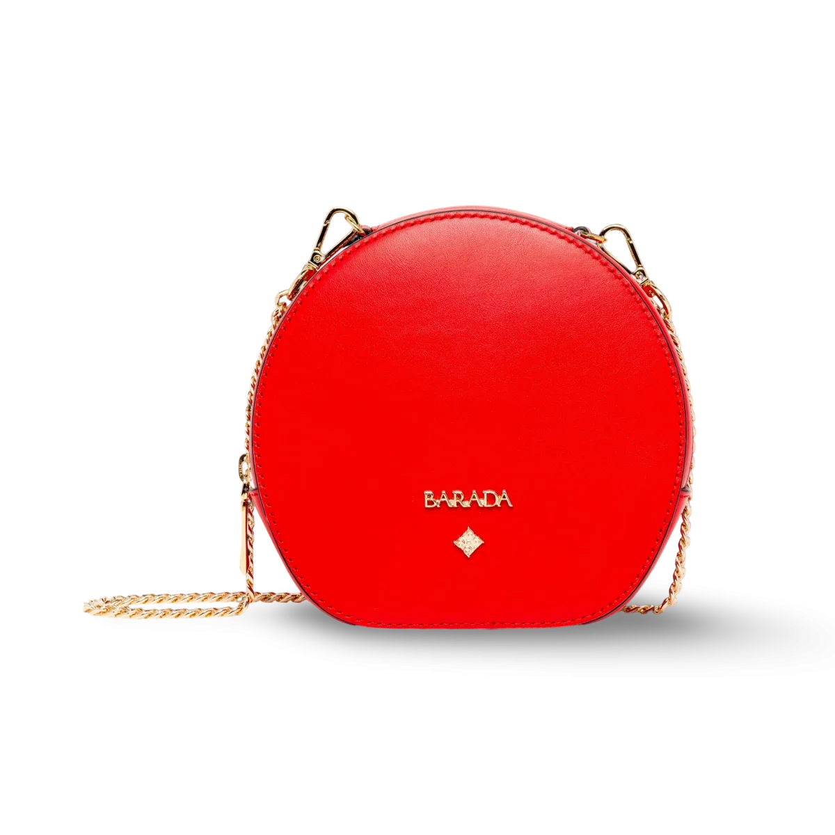 Mini bolso redondo en piel vacuno