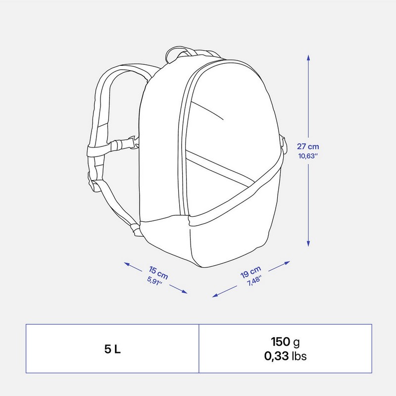 Mochila para niños 5L Quechua MH100 - Imagen 6