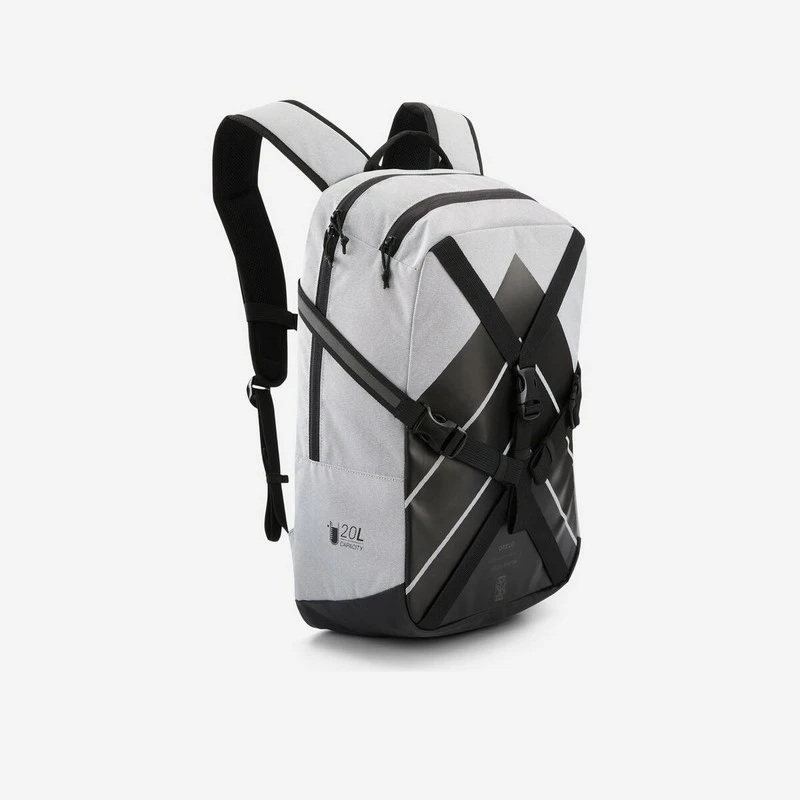 Mochila porta rollers 20 L + funda impermeable Oxelo BP100