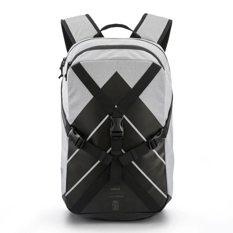 Mochila porta rollers 20 L + funda impermeable Oxelo BP100 - Imagen 4