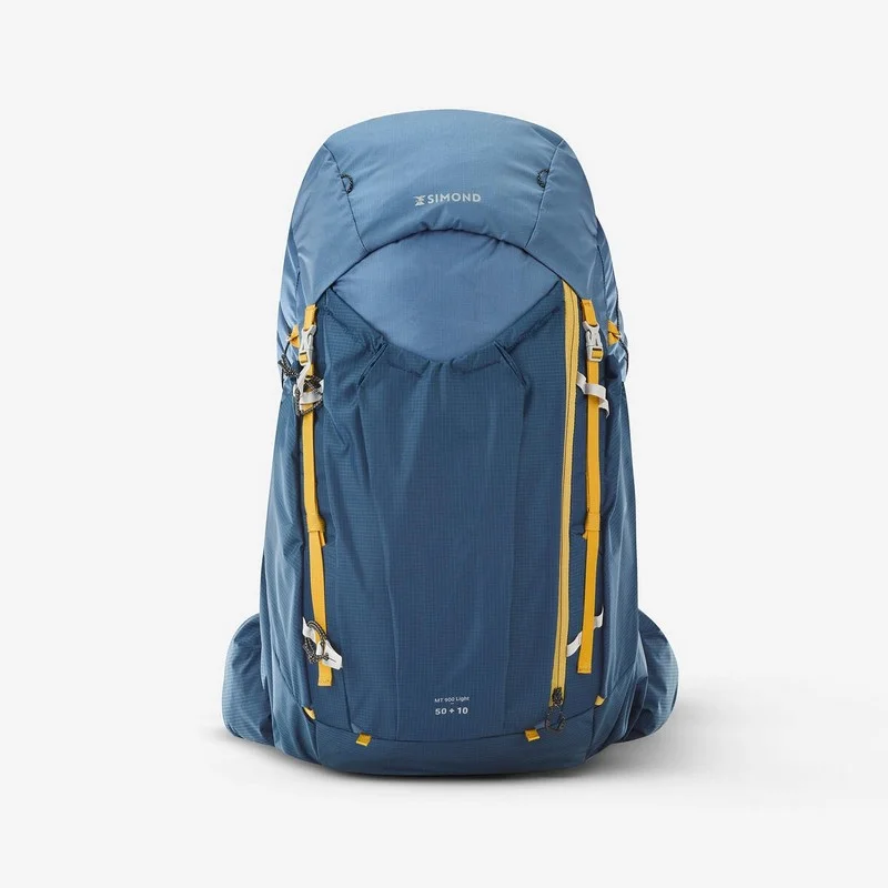 Mochila trekking y montaña 50+10L ultraligera SIMOND MT900 - Imagen 8